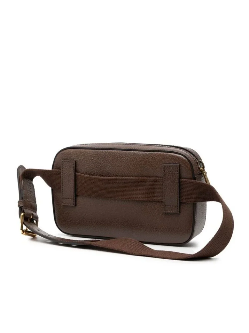 Gucci Anniversary Logo Waist Bag Brown Leather